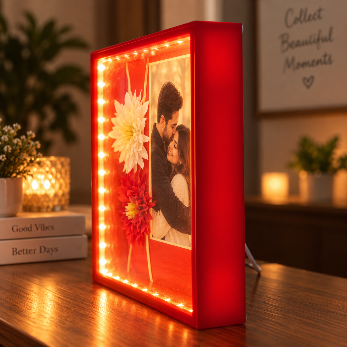 Crimson Glow Frame