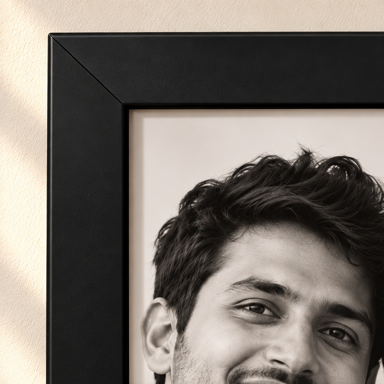 Black frame
