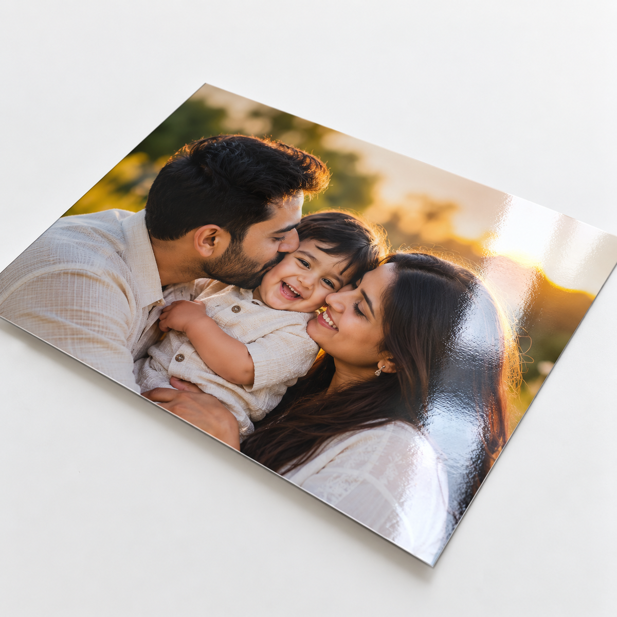 Glossy printout