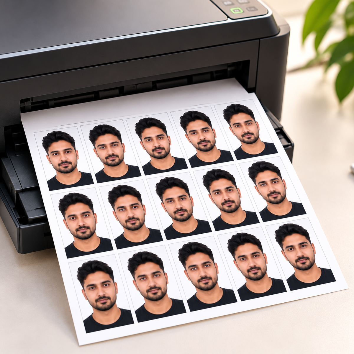 Passport size Photo