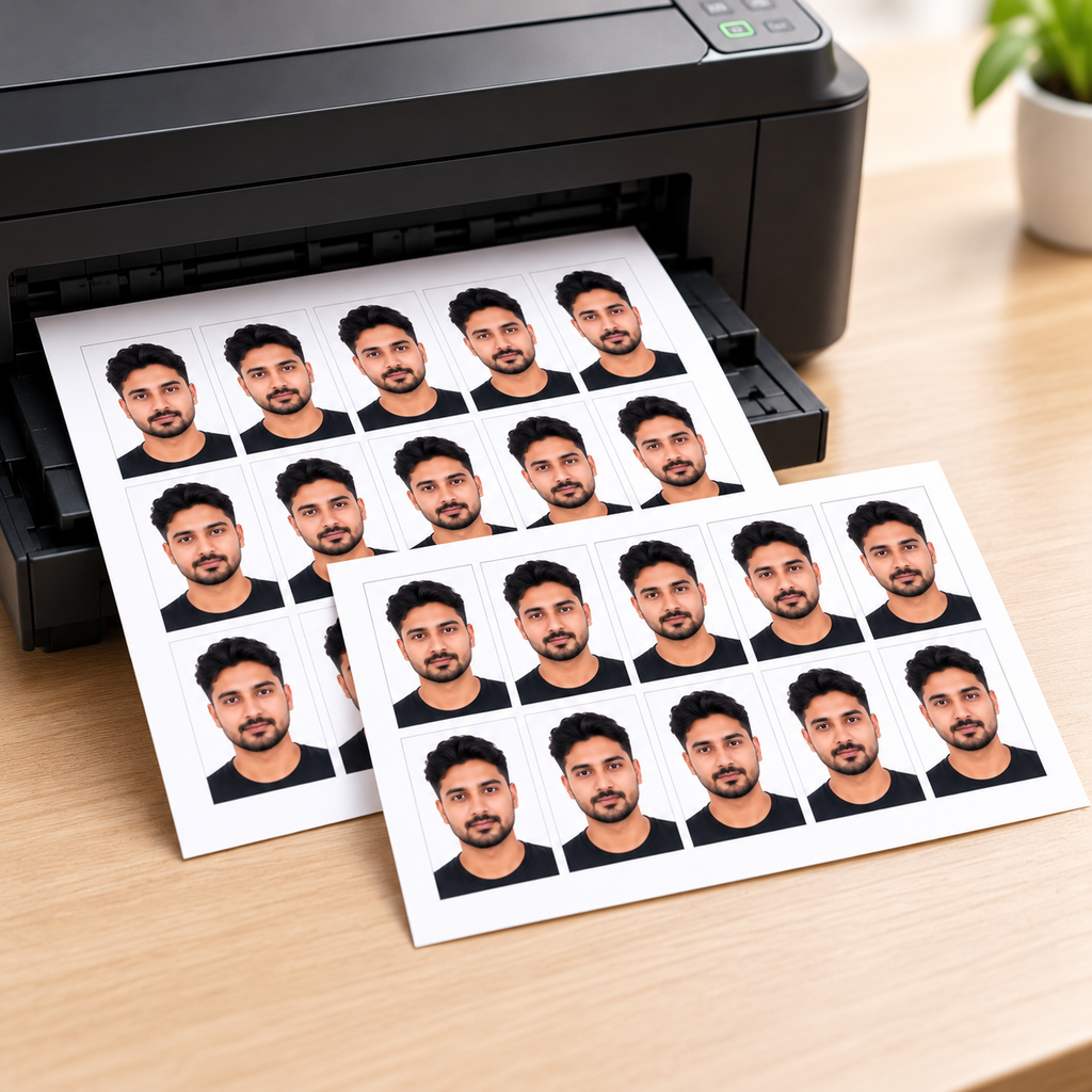 Passport size Photo