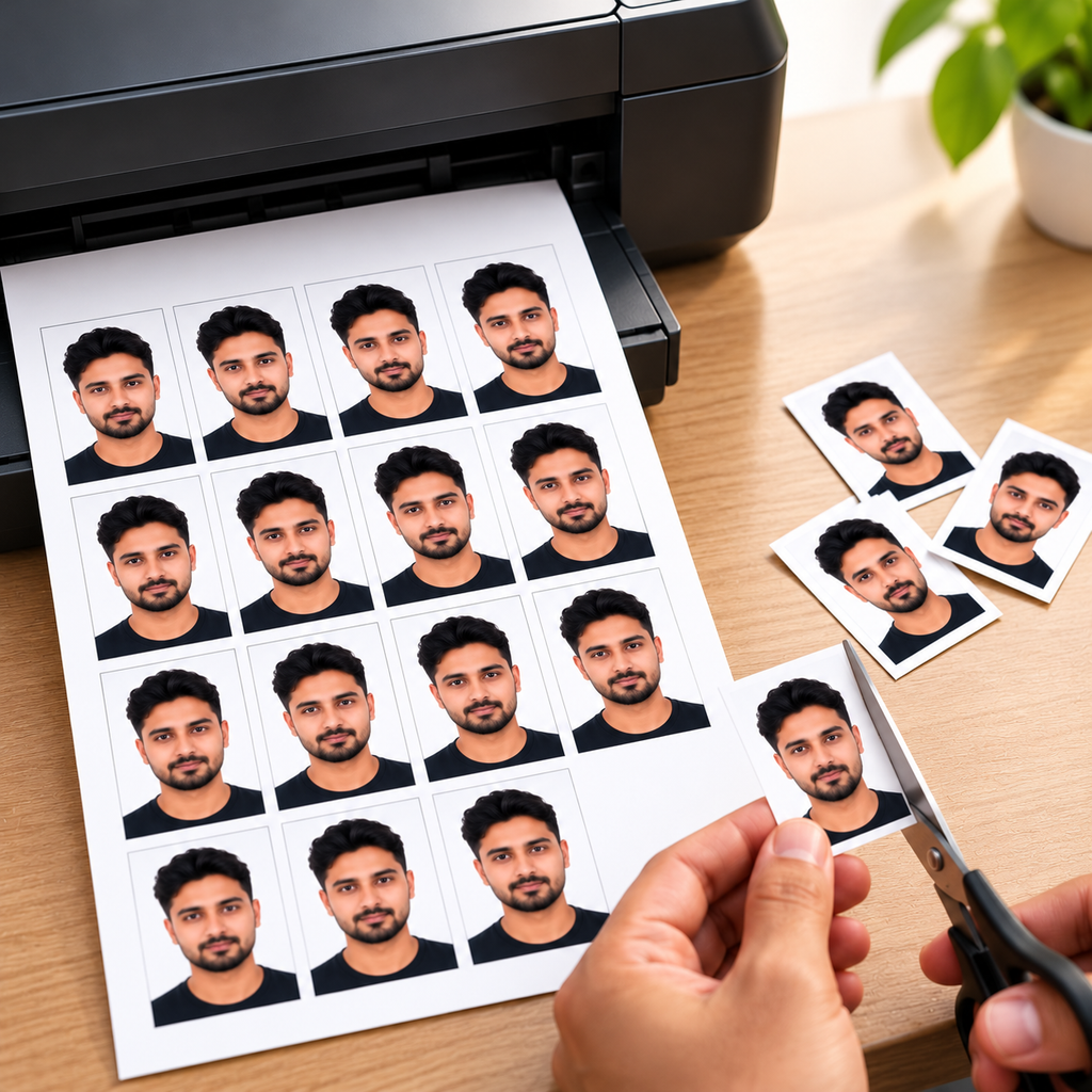 Passport size Photo